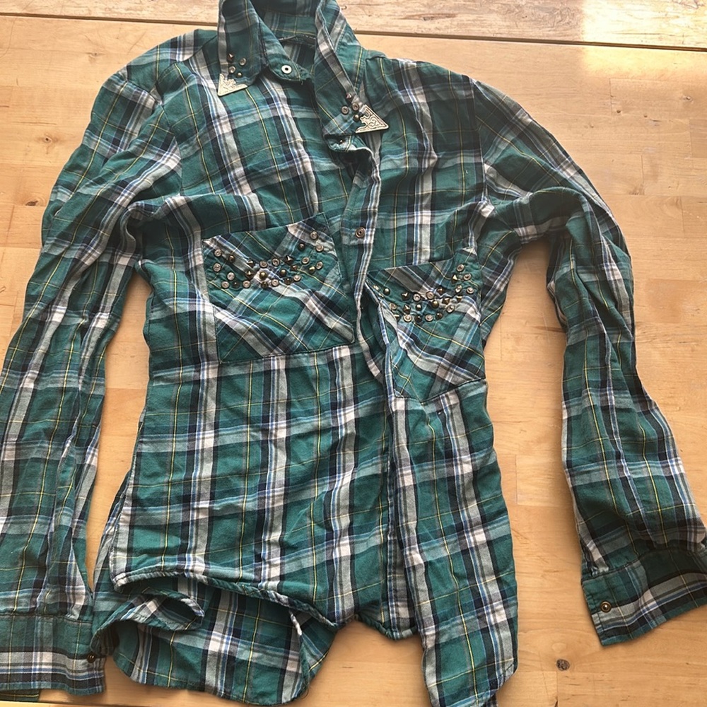 Western embellished shirt